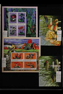 FUNGI / MUSHROOMS 1990s-2016 NEVER HINGED MINT COLLECTION Of Sets & Miniature Sheets, All From South / Central America A - Unclassified