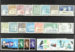 1963-69 NHM COLLECTION Presented On A Stock Card That Includes The 1963-69 Definitive Set (SG 1/15), 1966 Churchill Set  - Sonstige & Ohne Zuordnung