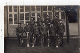 OBERHAUSEN CARTE PHOTO GROUPE DE SOLDATS (FANFARE MILITAIRE) - Oberhausen