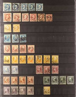 1852-1913 VALUABLE USED RANGES With Many Better Stamps And Postmarks Interest Presented On Stock Pages, Includes 1852-63 - Sonstige & Ohne Zuordnung