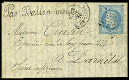 Lettre LE WASHINGTON Ou LE LOUIS BLANC, LMM CàD R. De Clery 8 Oct 70 Pour Darnétal (Saine Inférieure), Arrivée Le 18 Oct - Otros & Sin Clasificación