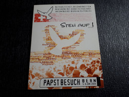 SUISSE ESSAI 5 EURO 2004 VISITE DU PAPE JEAN-PAUL II - Privéproeven