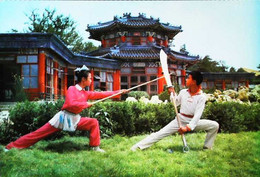 ► Ecole D'Arts Martiaux De Pékin - Lance Contre Sabre - Broadsword Against Spear - Arti Marziali