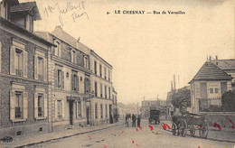 CPA 78 LE CHESNAY RUE DE VERSAILLES - Le Chesnay