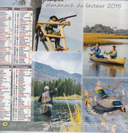 Almanach Du Facteur, Calendrier De La Poste, 2016, Côte D'Or, Chasse, Chasseur, Gibiers, Faisan, Chien, A Voir ! - Grand Format : 2001-...