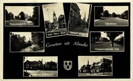 GROETEN UIT ALMELO OOTMARSUMSCHE STRAAT ALGEMEEN ZIEKENHUIS TIJHOFSLAAN  Overijssel Almelo   HOLLAND HOLANDA NETHERLANDS - Almelo