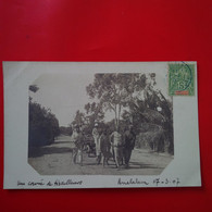 CARTE PHOTO ANALALAVA UNE CORVEE DE TIRAILLEURS - Madagaskar