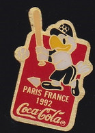 70817- Pin's.Baseball.Perroquet.coca-cola. - Béisbol