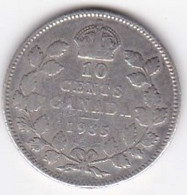 Canada 10 Cents 1935 George V, En Argent - Canada