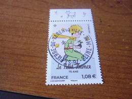 5483 OBLITERATION RONDE  SUR TIMBRE NEUF PETIT PRINCE - Usati