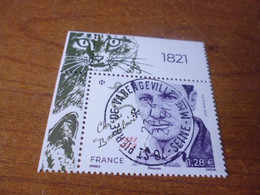 5482 OBLITERATION RONDE  SUR TIMBRE NEUF BAUDELAIRE - Used Stamps