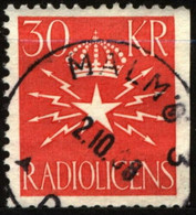 Sweden Revenue 30 KR - Radiolicens - Steuermarken