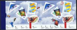1999  Kites - Cerfs-volants  Complete Booklet Unitrade BK221, 1811a-d - Ganze Markenheftchen