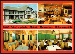 F1522 - TOP Meuselbach Schwarzmühle - FDGB Heim Hirsch Innenansicht - Bild Und Heimat Reichenbach - Neuhaus