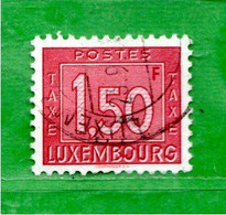 Lussemburgo ° -1946-47 - Taxe.  Unif. 31.  Usati - Portomarken