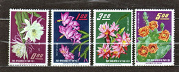 Taiwan 1964 Mi 509-512, Sc 1386-1389 Cactuses - MNH - Unused Stamps