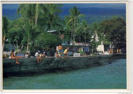 KAILUA - KONA, Island Of Hawaii, Sportfisching On The Coast, - Hawaï