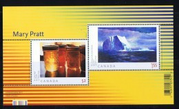 2007  Paintings By Mary Pratt   Sc 2212     Sheet Of  2 Different ** - Unused Stamps