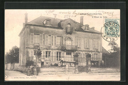 CPA Cruzy-le-Chatel, L`Hotel De Ville, Facade - Cruzy Le Chatel