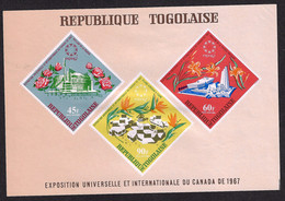 TOGO 1967 MONTREAL UNIVERSAL EXHIBITION - 1967 – Montreal (Kanada)