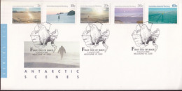 Australian Antarctic Territory 1987 SC L60,62,64,68,70 FDC - FDC