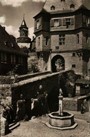 IDSTEIN/TAUNUS  Schlossaufgang Mit Löwenbrunnen Und Hexenturm - Idstein