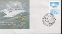 Australian Antarctic Territory 1986 SC L75 FDC - FDC