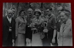 Photo Originale, Format CP - Reine Fabiola, Journée Du Scoutisme - Bruxelles, Mai 1964 - Personnes Identifiées