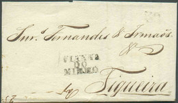 LAC De VIANNA DO MINNHO du 18 Octobre 1840 Vers Figueira. - TB - 18091 - ...-1853 Prephilately