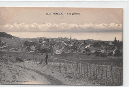 Peseux Vue Générale - Vigne - Animée - Peseux