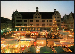 F1602 - TOP Torgau Markt Weihnachtsmarkt - Bild Und Heimat Reichenbach Qualitätskarte - Torgau
