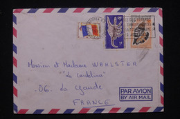 NOUVELLE CALÉDONIE - Enveloppe D'un Parachutiste De Nouméa Pour La France En 1972, Affr. FM /Coquillages - L 97849 - Lettres & Documents