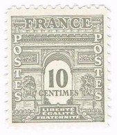 France, N° 621 - Gouvernenment Provisoire - Arc De Triomphe - 1944-45 Triomfboog