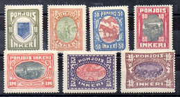Nordingermanland 1919 Scott 8/14 ** - 1919 Occupation Finlandaise