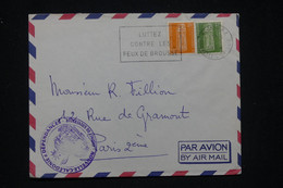 NOUVELLE CALÉDONIE - Enveloppe Du Cabinet Du Gouverneur Pour Paris En 1969 - L 97851 - Storia Postale