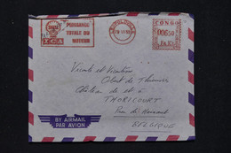 CONGO BELGE - Enveloppe Commerciale De Léopoldville En 1959 Pour La Belgique, Affranchissement Mécanique - L 97858 - Covers & Documents