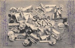 89-SENS- SOUVENIR MULTIVUES - Sens