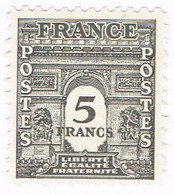 France, N° 628 - Gouvernenment Provisoire - Arc De Triomphe - 1944-45 Arc De Triomphe
