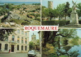 30 Rocquemaure Carte 4 Vues Multivues Voiture Auto Renault 12 - Roquemaure