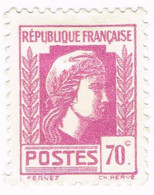 France, N° 635 - Série D'Alger - Marianne - 1944 Hahn Und Marianne D'Alger