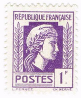 France, N° 637 - Série D'Alger - Marianne - 1944 Coq Et Maríanne D'Alger