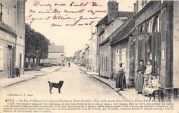 89-SENS- LA RUE D'ALSACE-LORRAINE OU FAUBOURG SAINT-SAVINIEN - Sens