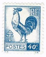 France, N° 632 - Série D'Alger - Type Coq - 1944 Coq Et Marianne D'Alger