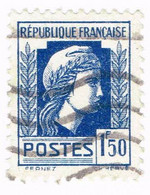 France, N° 639 Obl. - Série D'Alger - Marianne - 1944 Hahn Und Marianne D'Alger