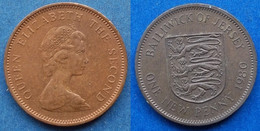 Delcampe - JERSEY - 1 New Penny 1980 KM# 30 Elizabeth II Decimal Coinage - Edelweiss Coins - Jersey