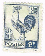 France, N° 640 - Série D'Alger - Type Coq - 1944 Coq Et Maríanne D'Alger