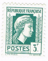 France, N° 642 - Série D'Alger - Type Marianne - 1944 Coq Et Maríanne D'Alger