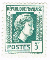 France, N° 642 - Série D'Alger - Type Marianne - 1944 Coq Et Marianne D'Alger