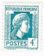 France, N° 643 - Série D'Alger - Type Marianne - 1944 Coq Et Maríanne D'Alger