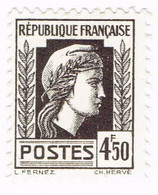 France, N° 644 - Série D'Alger - Type Marianne - 1944 Hahn Und Marianne D'Alger